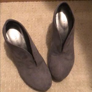 Gray Booties
